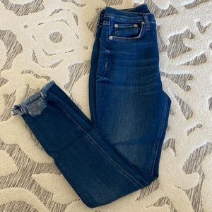 Rag & Bone Jean denim raw edge size 25